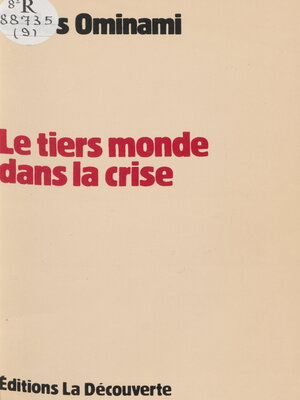 cover image of Le Tiers-monde dans la crise